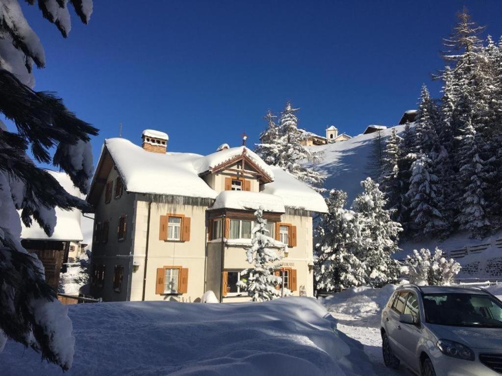 Appartamento Haus La Punt, Savognin Rona Esterno foto